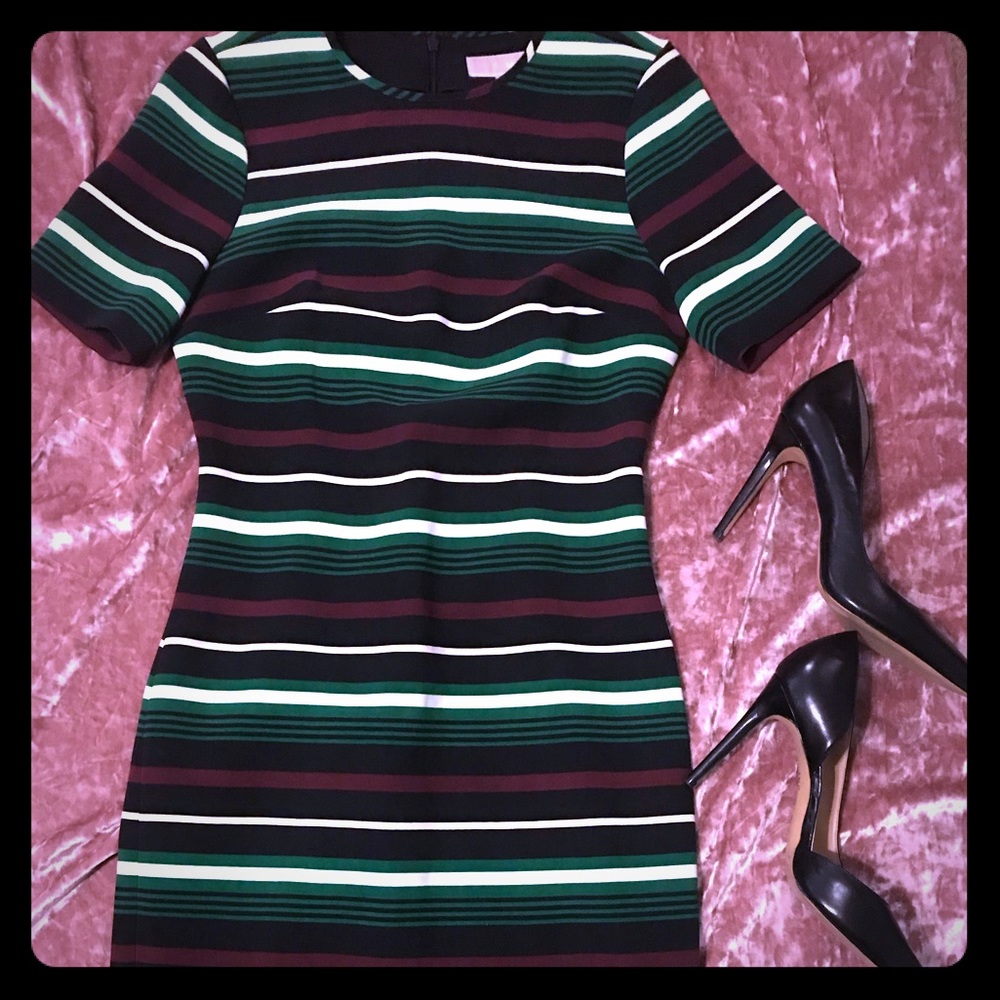 Striped Michael Kors sheath dress